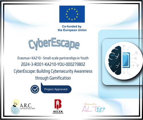 Erasmus+ “CyberEscape” Projesi Kabul Edildi